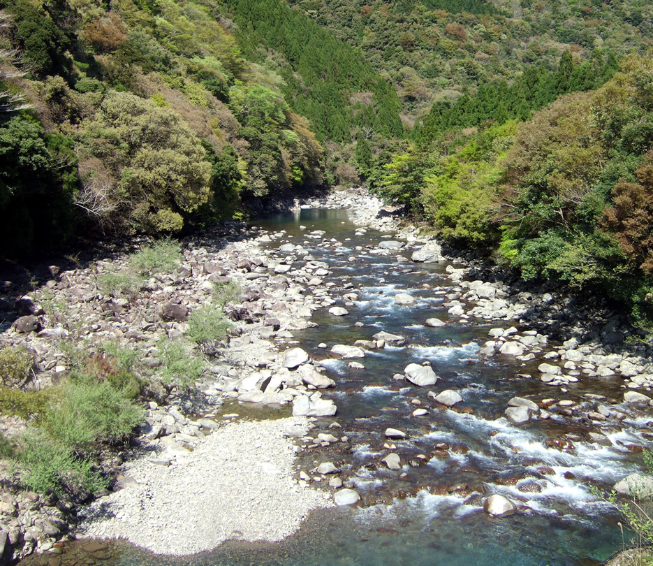 奈半利川