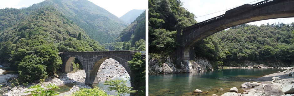 二股橋と堀ヶ生橋